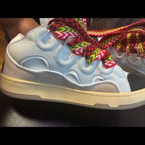 Lanvin curb sneakers